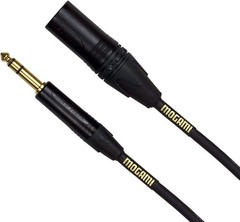 Mogami Gold TRS-XLRM 6′ feet Balanced 1/4″ to XLR male Patch Audio Cable 06 ft