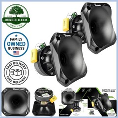 Timpano 2X TPT-DH175 Slim Driver Horn, 1 Inch Phenolic Driver + Plastic Slim Hor