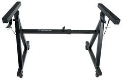 Rockville Z40W Z-Style Keyboard Stand+Wheels+Bag Fits Studiologic Numa Compact 2