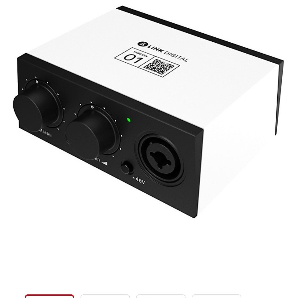 Rare EUC Bandlab Link Analog Audio Interface Version 01