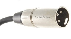 6ft Kirlin XLR 3-Pin Male to Female 20AWG/2C OFC Microphone Cable, XR-0006A