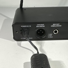 Samson CR288 UHF Dual Wireless Receiver Only With AC Adapter In Black ***READ***