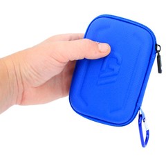 CM Wireless Microphone Case Fits DJI Mic 2 – Lavalier Mic Case Only, Blue