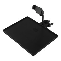 Secure Sound Card Tray with Phone Clip for Mic Stands & Selfie Light Stands