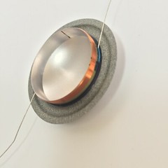 2 AFT Titanium Tweeter Diaphragm For KEF Hi-End R100, R300, R700, R900 1″ VCL 4Ω