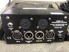 Studio Technologies M210 Model 210 Announcer’s Console And Case And Extras