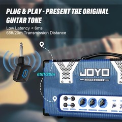 5.8Ghz Wireless Guitar Transmitter Receiver Guitar System with Charging Box f…