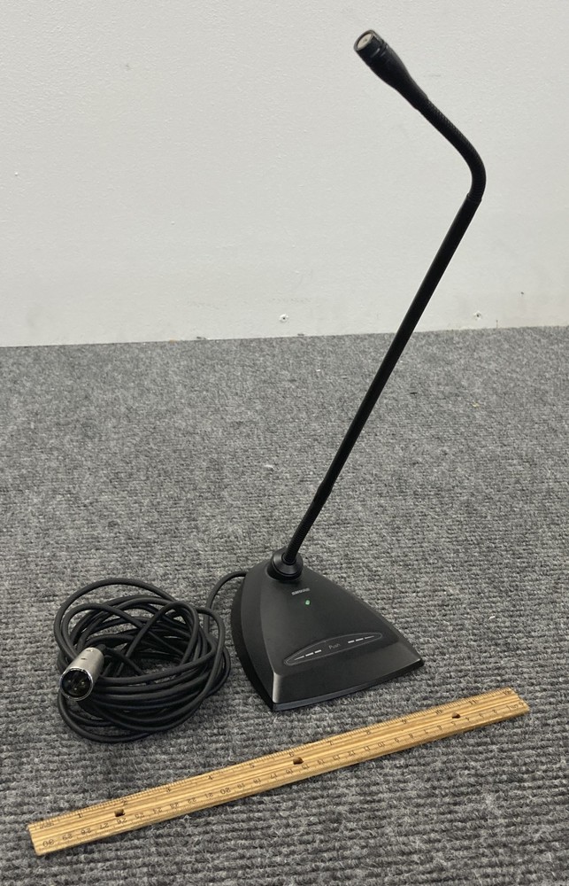 Shure MicroFlex MX418D/S Supercardioid Condenser Filtering Desktop Microphone