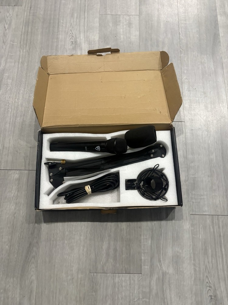 ZINGYOU Condenser Microphone Bundle BM-800 Mic Kit W Rockville Microphone READ!