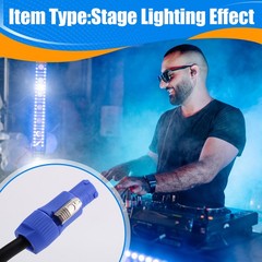 Stage Light PowerCON AC Cable in/OUT Conversion Extension Wire 3×1.5mm²1886