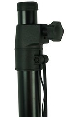 Rockville RSPAT M20 Threaded Subwoofer to Speaker Pole Mount Adjustable Stand