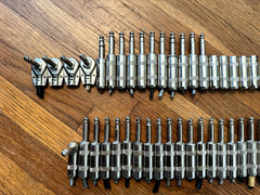 Lot of 75 Used 1/4″ / TRS / Male / Female Connectors + XLR Adapters. Switchcraft