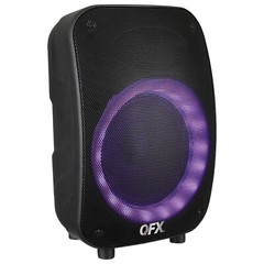 QFX PBX-146 8″ Portable/Rechargeable PA Speaker +TWS-BT +USB/SD/FM/LED +MIC
