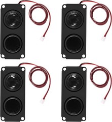 4 PCS Speaker 3 Watt 8 Ohm Mini Speaker 8Ohm 3W Loundspeaker Micro for Arduino w