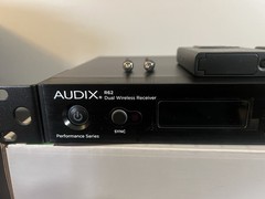 Audix AP62 BP 2-Channel Wireless Microphone System—Comes With 3 Earset Mics—NICE