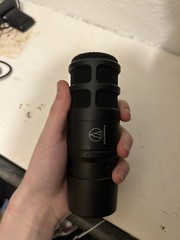Audio-Technica AT2040 Studio XLR Microphone – Black