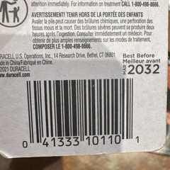 6 Pack Duracell CR2016 ECR2016 CR 2016 DL2016 3 Volt Battery EXP 2027