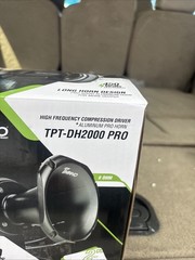 1x Timpano TPT-DH2000 PRO Titanium Driver with 2″ Aluminum Exit PRO Horn 450W