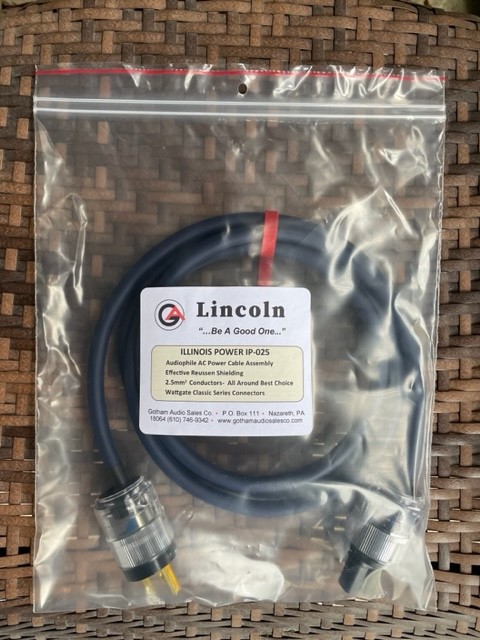 Lincoln UltraShield AC Power Cable IP -025-12 Ft.