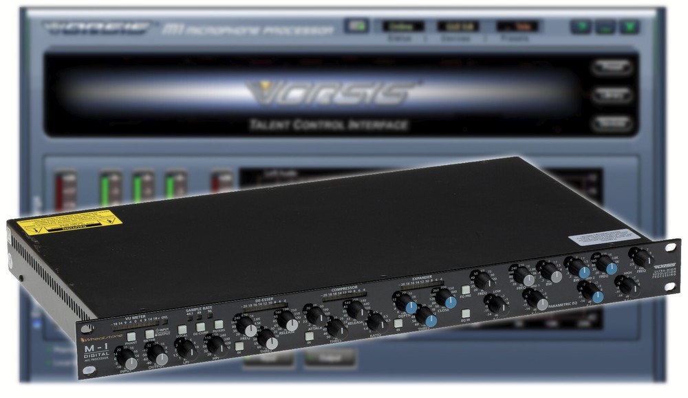 Wheatstone Vorsis M-1 AES Digital 96KHz Voice Processor Preamp Compressor M1