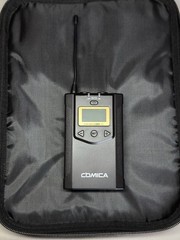 Comica CVM-WM100PLUS Wireless Microphone Receiver Kit, Wireless , LCD Display