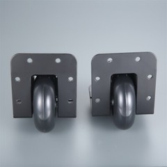 2pcs Built-in Wheel Casters for Flight Cases Instrument Cases Tool Boxes Cabinet