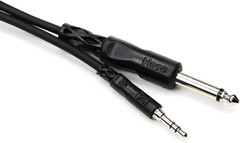 CMP-13 1/4 Inch TS to 3.5 Mm TRS Mono Interconnect Cable, 3 Feet