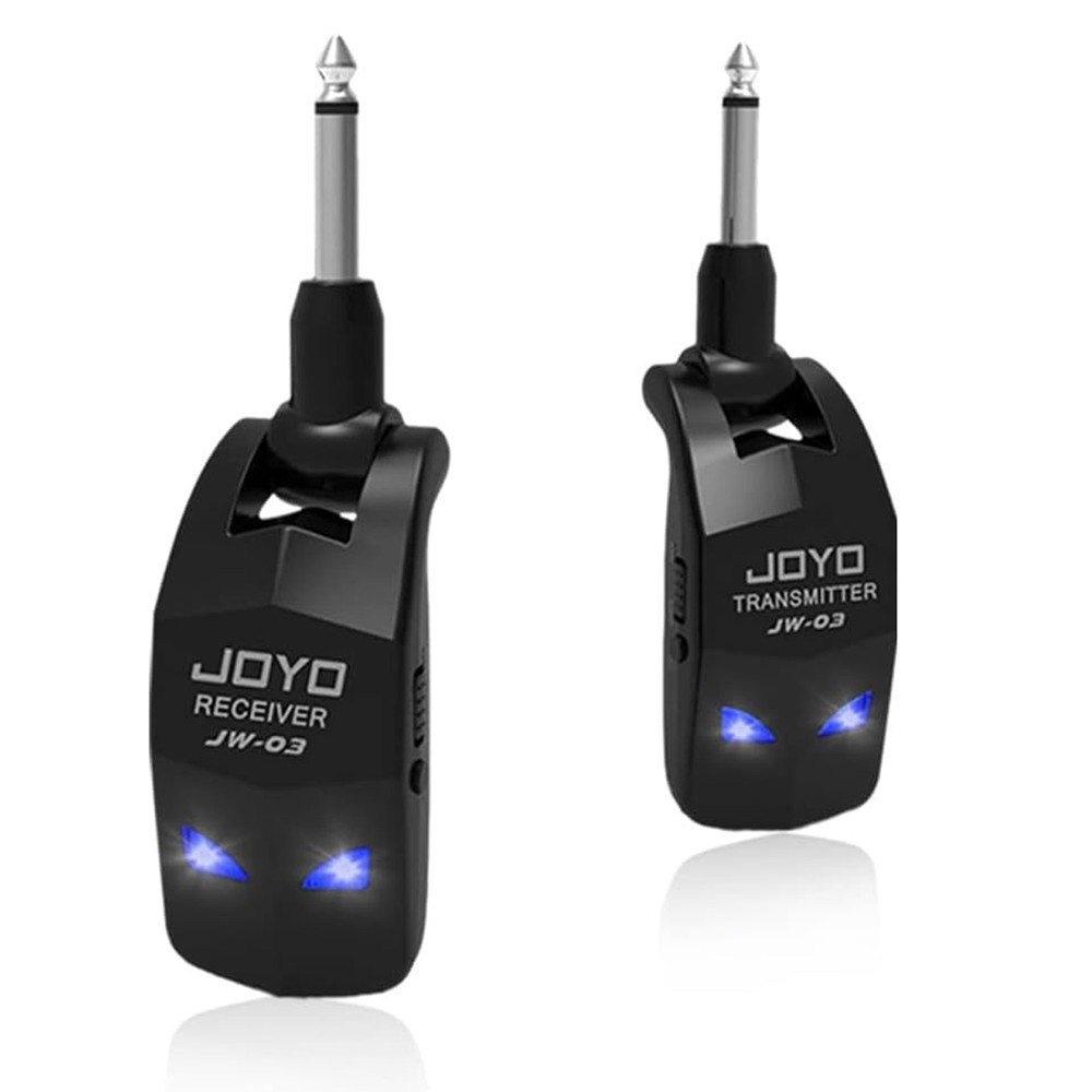 JOYO 2.4Ghz Wireless Guitar Bass System Transmitter Receiver 4 Channel