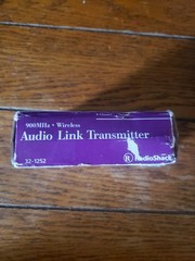 Radio Shack 900 MHz Audio Link Transmitter Wireless #32-1252 New Old-stock
