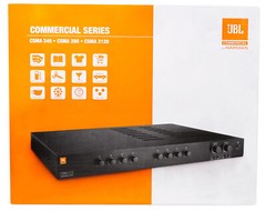 JBL CSMA280 Restaurant/Bar/Cafe 2x80w Amplifier 4/8ohm/70/100V+(26) 8″ Speakers
