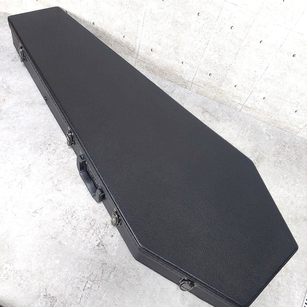 The Coffin Case Electric Guitar Coffin Shaped Hard Case Gothic Shoegaze Vintage
