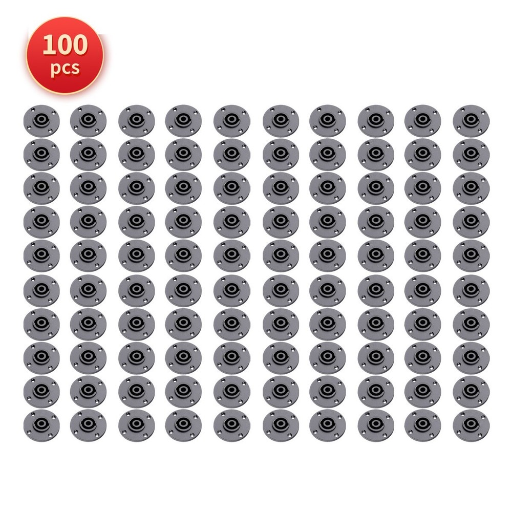 100 pcs NL4MPR Speakon 4 Pole Chassis Mount Connector Replacement for Neutrik