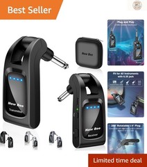 Wireless Guitar Setup: 24Bit/48KHz Audio for Professional Performances