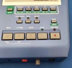 Tascam DP-01 Digital MTR Portastudio Multi-Track Recorder Used Blue Gray
