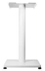 Pair 21” Steel White Stands For Yamaha HS5 Studio Monitors Robust Metal Poles