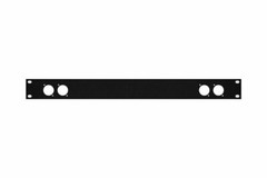1u Space Rack Panel 4 D Connector Holes Rack Mountable Panel Plate