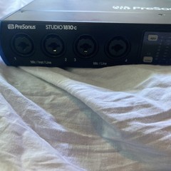 PreSonus Studio 1810c USB-C Audio/Midi Interface