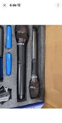 Wireless Microphone Set for Singing, 2.4GHz Rechargeable Handheld Microphones…
