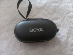 BOYA Omic-D 2.4GHz Wireless Lavalier Microphone for iPhone With Magnetic Clip
