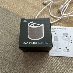 HYPERX QUADCAST S Microphone and Microphone Cover from JAPAN