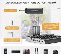 Phenyx Pro PDP-1-1B Single Wireless Microphone System, Digital UHF