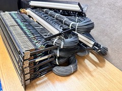 Bittree B96DC-FNLLS E3 / HLS 1RU Audio TT 2×48 Patch Panel Patchbay BLACK