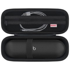 BOVKE Carrying Case for Beats Pill – Portable Bluetooth Speaker, New Black
