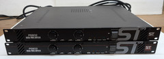 Lot of TWO SoundTech PS802 400W Power Amplifier Rackmount Digital Power Source
