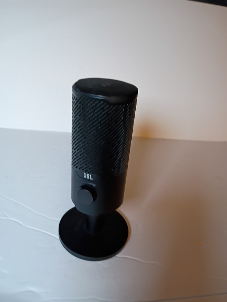 JBL Quantum Stream Dual-Pattern USB Microphone Tested Works w/ Stand