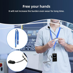 T130 Tour Guide Headsets System, Whisper Device, Classic Style, Easy to Use, Tou