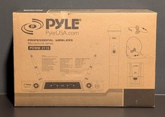 Pyle Professional PDWM2115 Wireless Microphone System – New Open Box