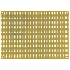 Black Perforated Large Hole Crossover Board Pair 5″ x 7″