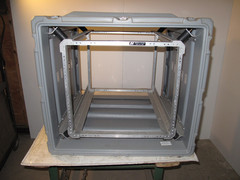 Rackmount 09U x25 Hardigg Classic Rack with Leg Plates Shock Mount 19 Pelican G