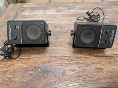 Fostex 6301B Professional Personal Monitor Speaker – PAIR [2x] (Tested Working)